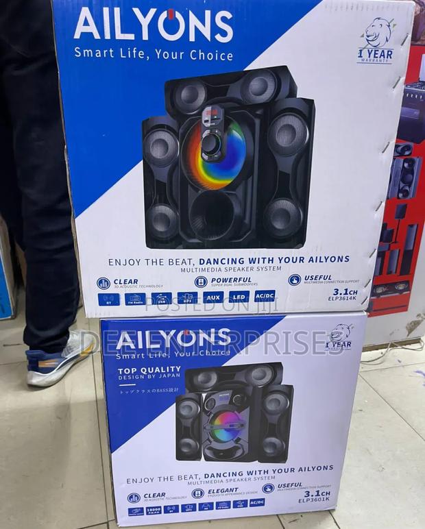 3.1ch Ailyons Speaker System (Elp3614k)