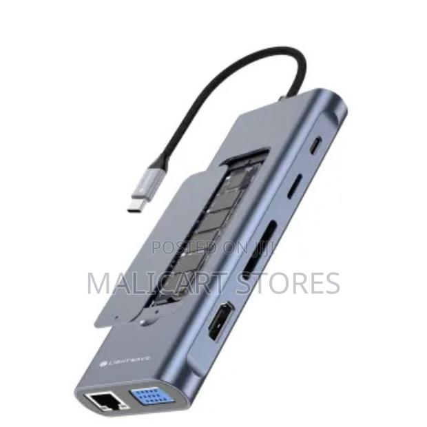 Lightwave Lw-M2/Nvme-Dock-11i1 Usb-C 11 in 1 Docking Station - main view