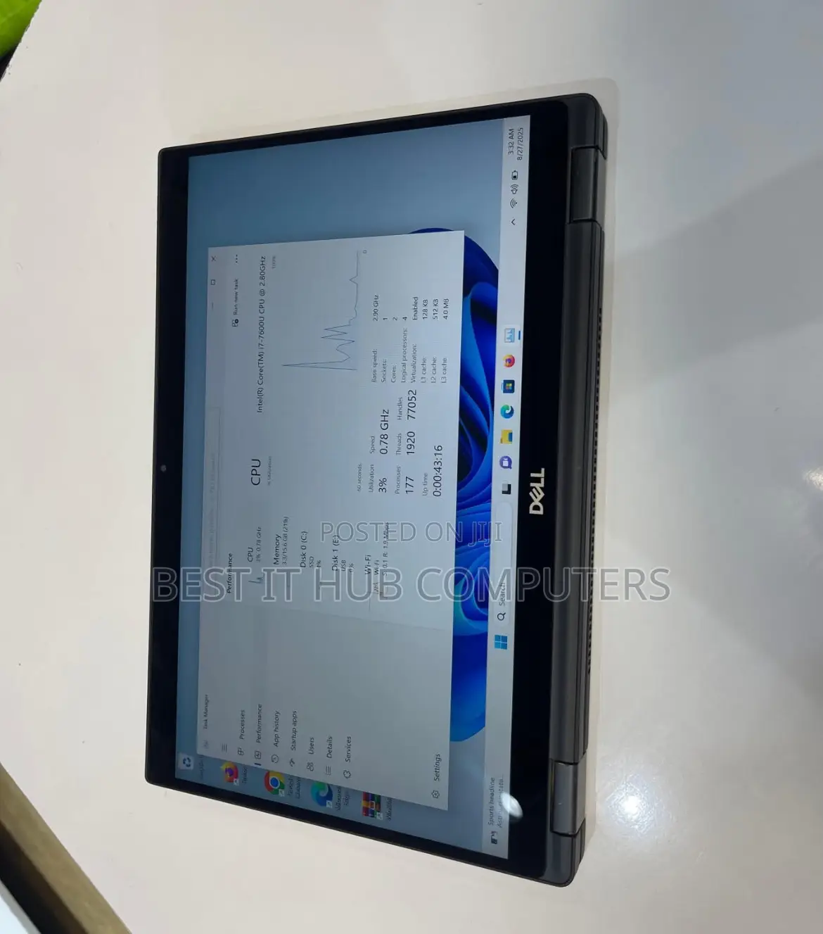 Laptop Dell Latitude 7389 16GB Intel Core I7 SSD 512GB
