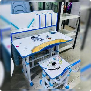 Elegant White Study Kids Table - thumbnail 2