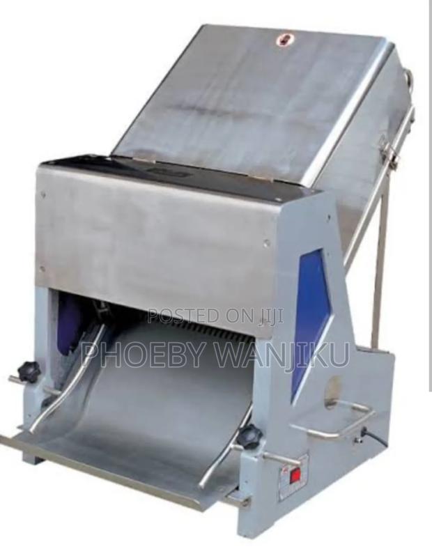 Industrial Bread Slicer Machine - main view