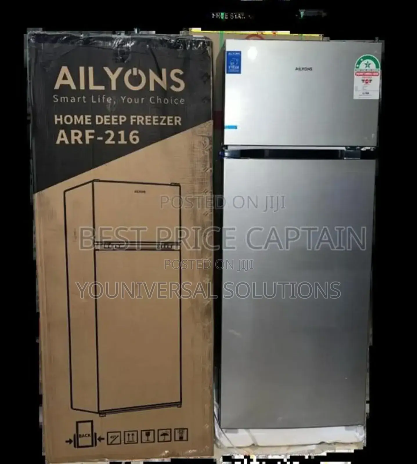 216l Refrigerator Ailyons Double Door