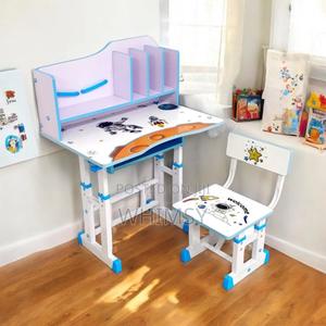 Children's Height Adjustable Learning Table, - main view