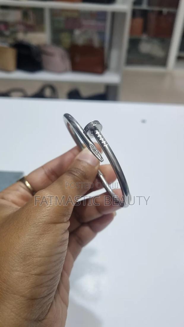 Silver Cartier Bangle - main view