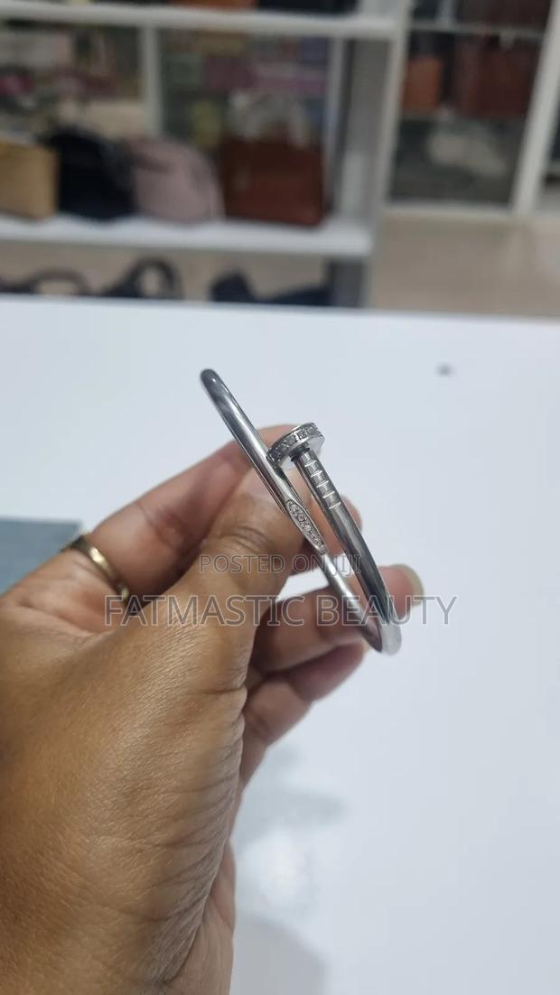 Silver Cartier Bangle - thumbnail 2