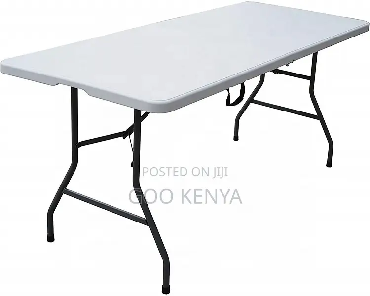 Foldable Table; Outdoor Plastic Folding Dining Table