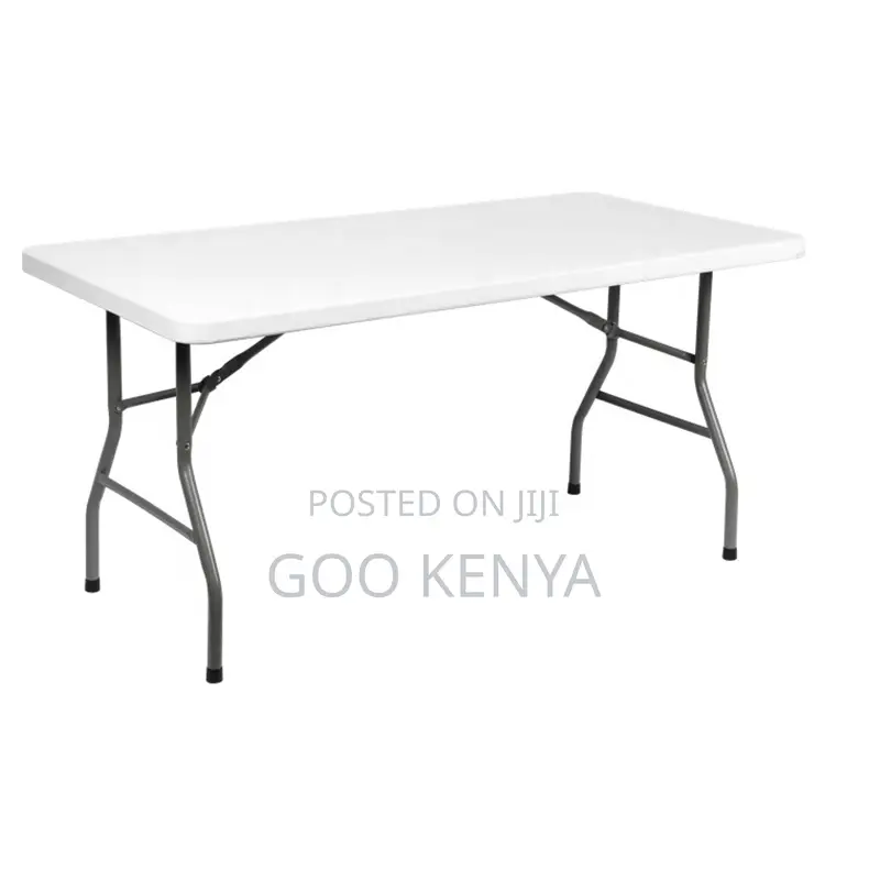 Foldable Table; Outdoor Plastic Folding Dining Table