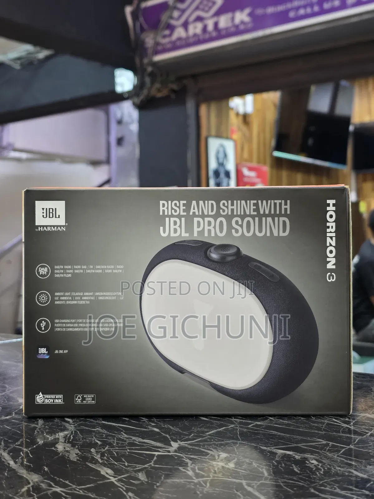 New Jbl Horizon 3 Bluetooth And Fm Radio Speaker