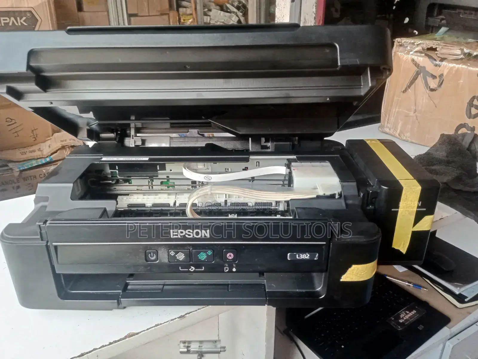 L382 Epson Printer With New Printhead and Motherboard