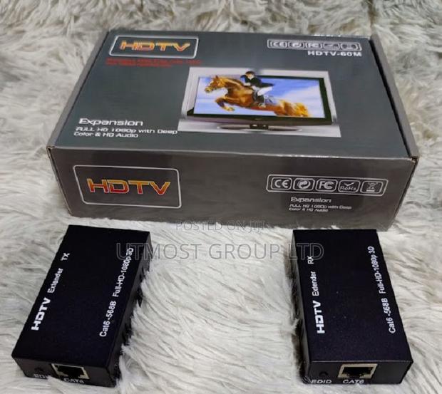 Durable and Reliable 60m Hdmi Cable Extender Through Cat 6 - main view