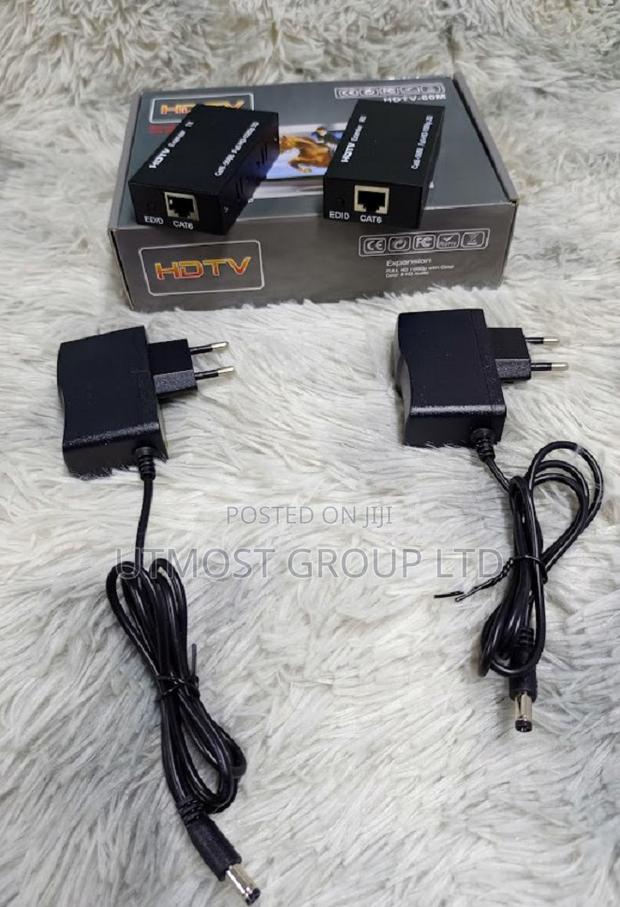 60m Hdmi Cable Extender Through Cat 6–High-Quality Signal Transmission - main view