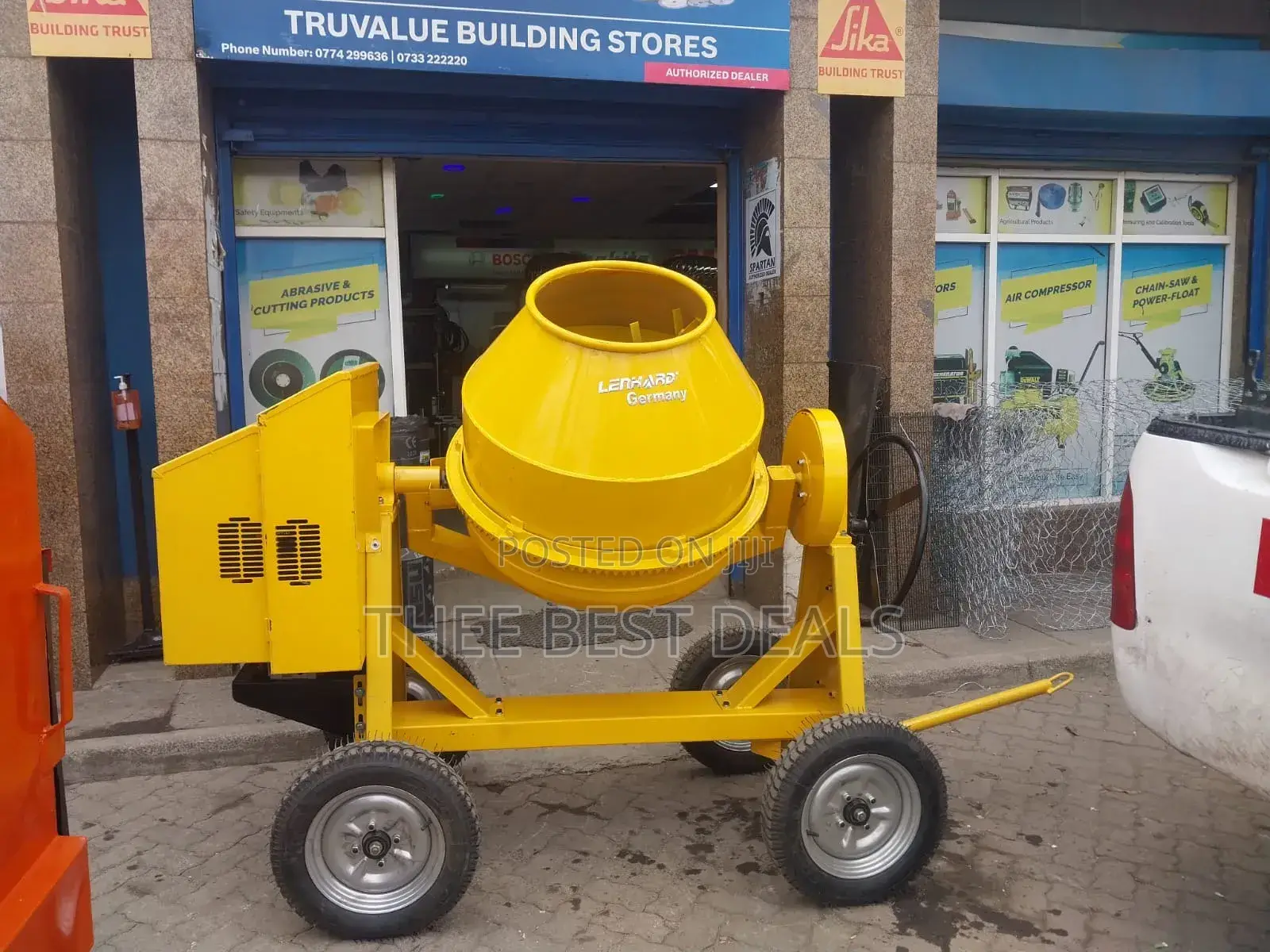Lenhard Germany Concrete Mixer 400l