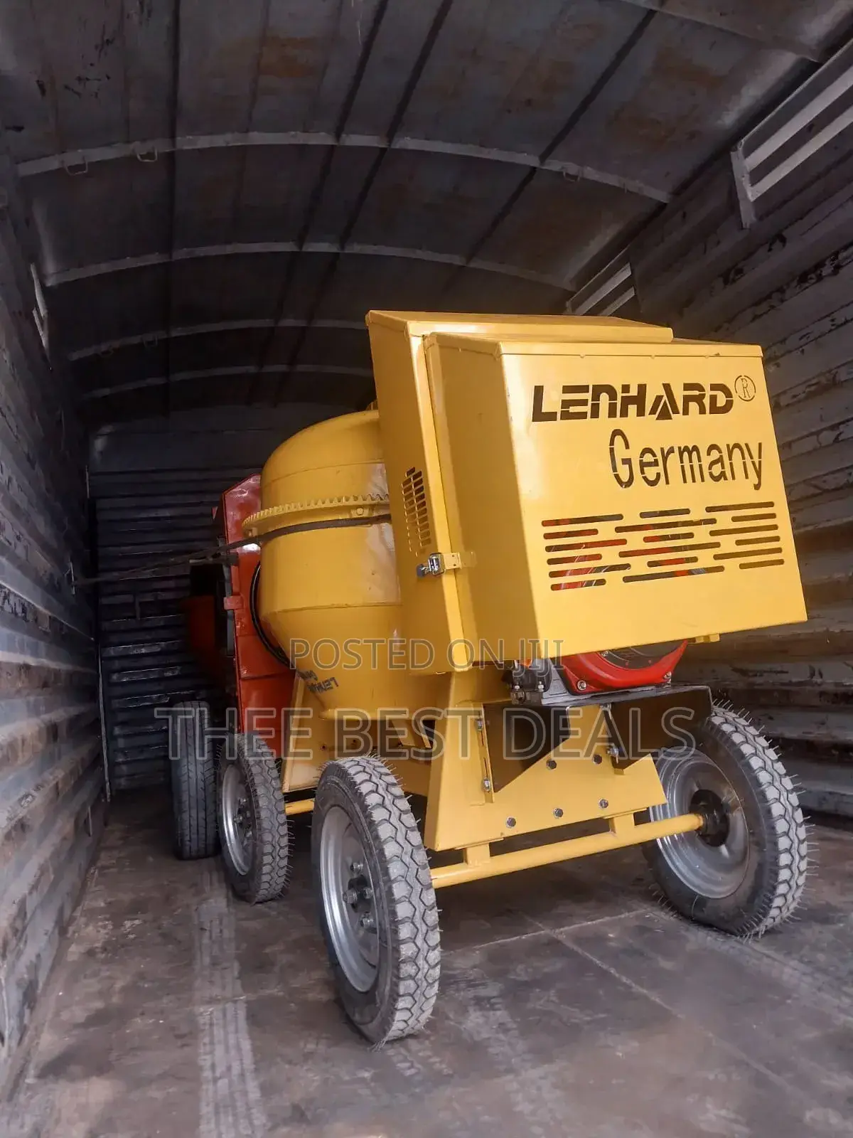 Lenhard Germany Concrete Mixer 400l