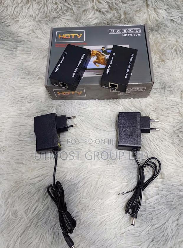 Hdmi Extender 60m With Flexible Installation With Wall Mounting Ear