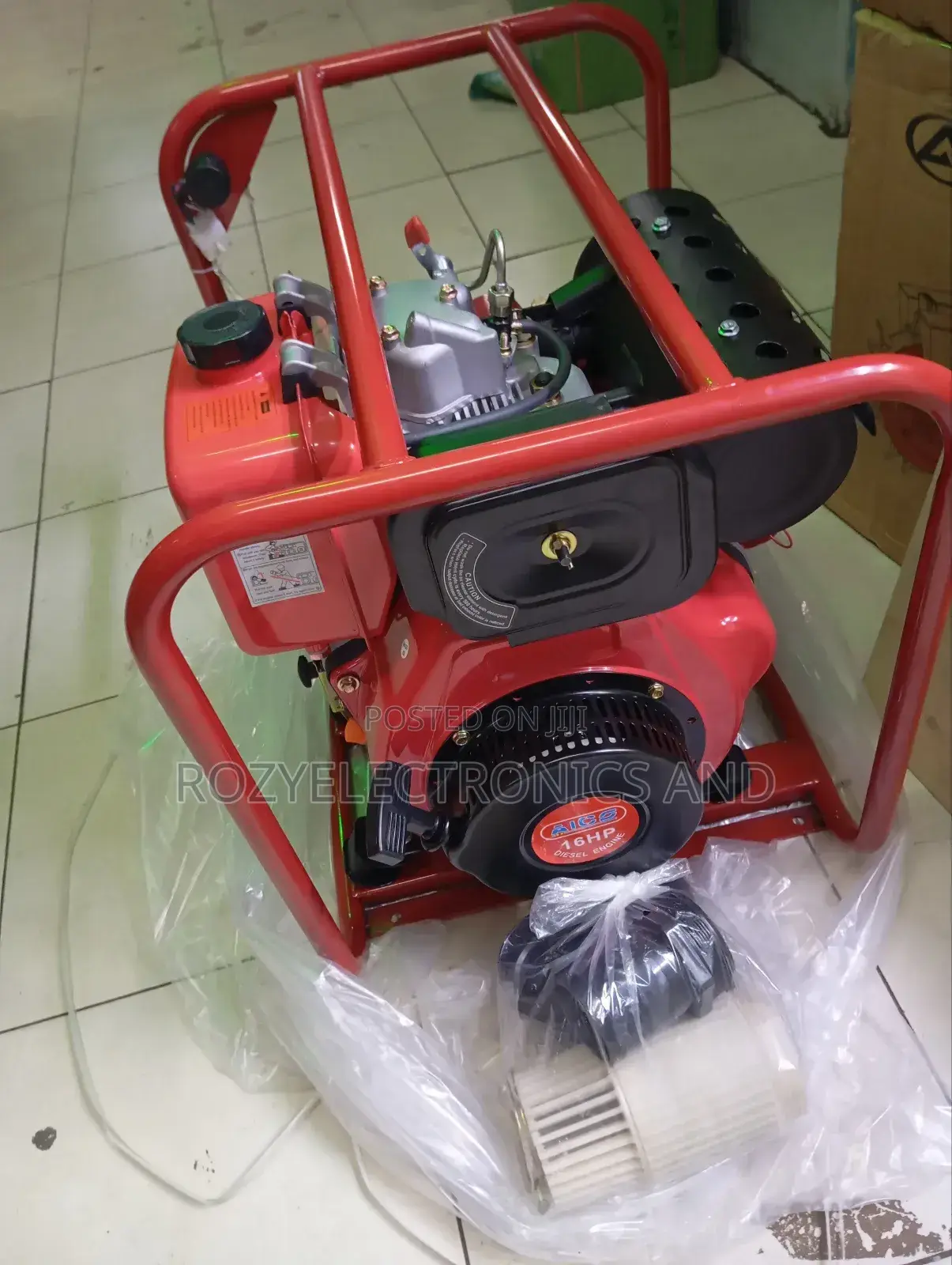 Aico Water Pump High Pressure 16 Hp With Key Start