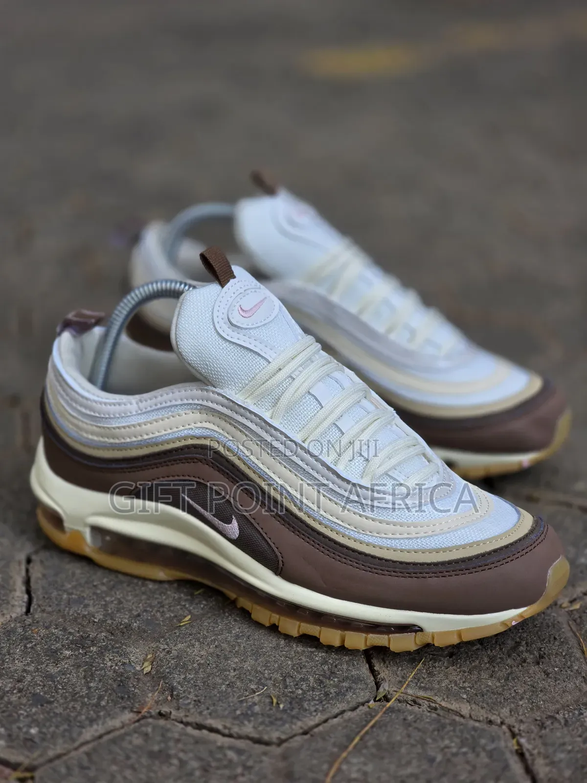 *Nike Air Max 97 Medium Brownpink *Foammushroommuslin* Sneakers
