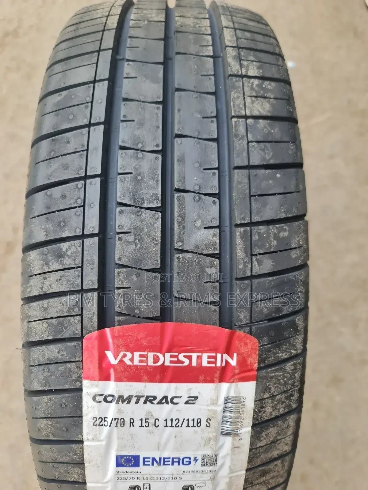 225 /70 R15c Vredestein Tyres (Commercial)