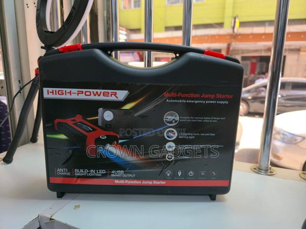 Multi-Function Car Jump Starter Power Bank With Led Lighting - thumbnail 3