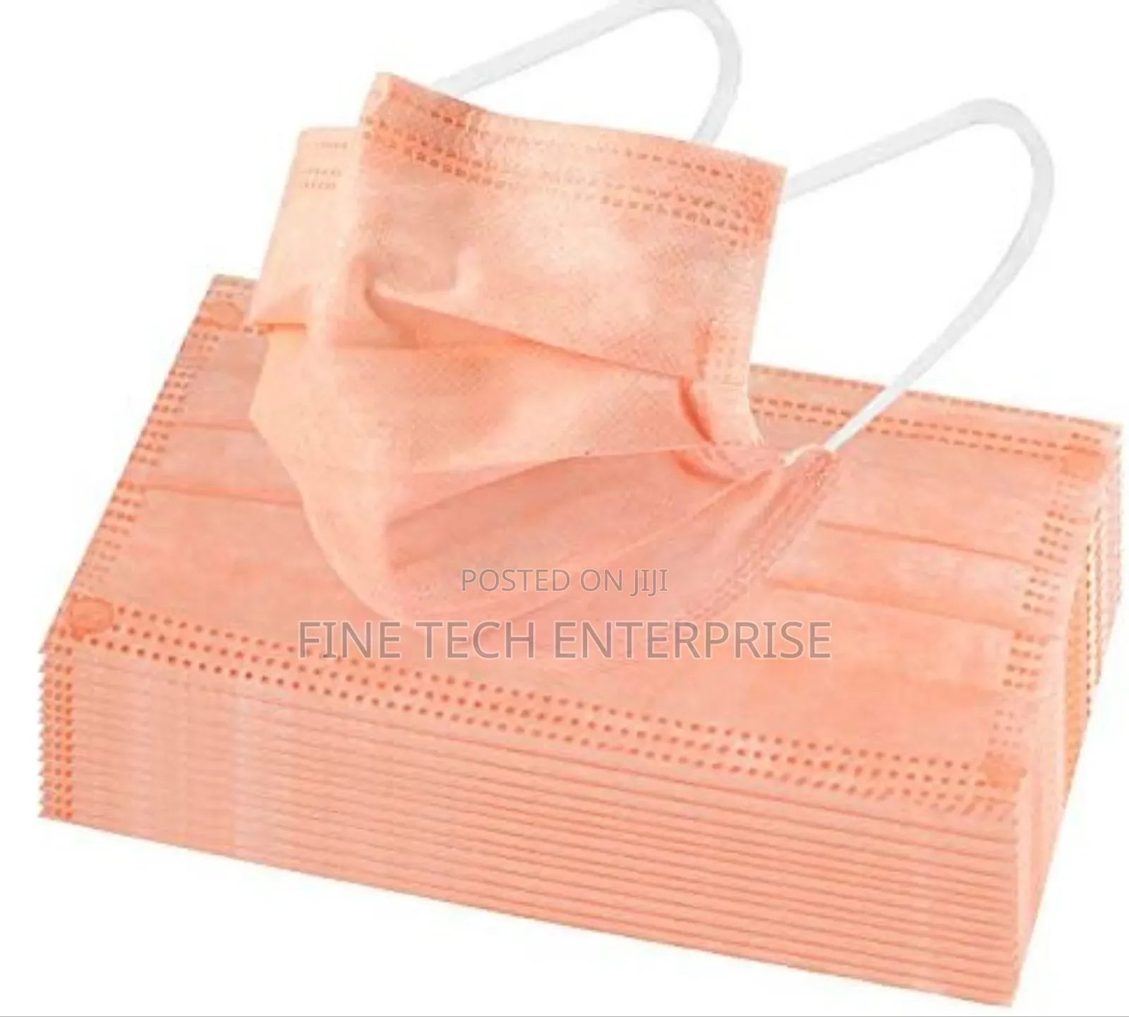 Orange Disposable Dust Mask
