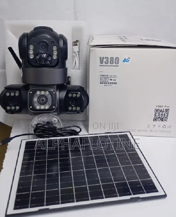 Im Card Solar Camera Tripple Lens 4g Outdoor Low Powered Camara Pir
