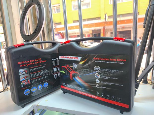 Car Jump Starter With Led Torch, Compass & 4 Usb Smart Output - thumbnail 2