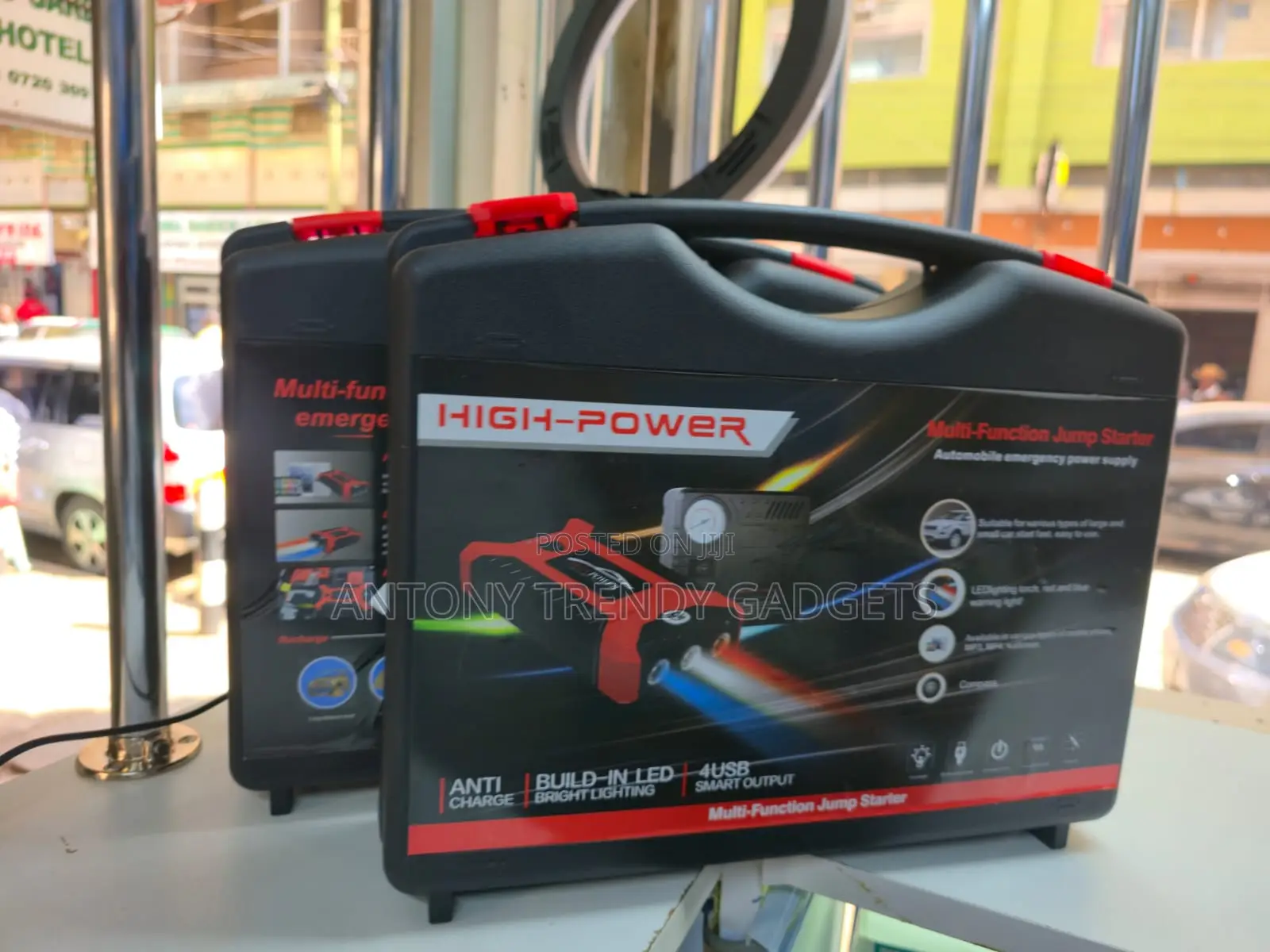 Multi-function Car Battery Booster & Emergency Power Bank