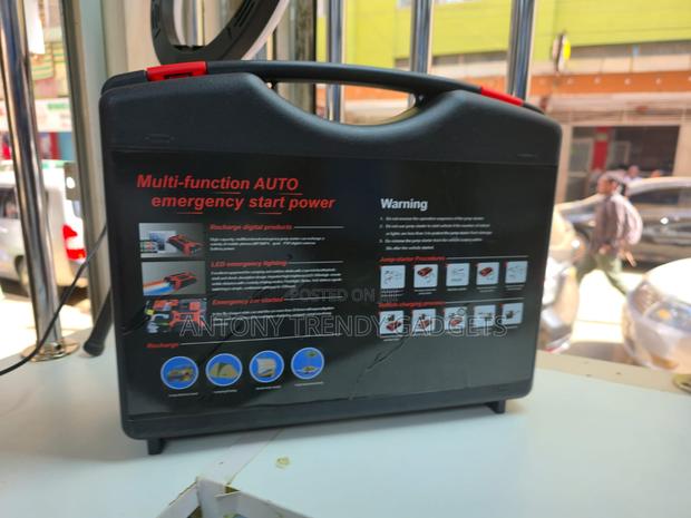 High-capacity Portable Jump Starter With Flashlight & Warning Light - thumbnail 2