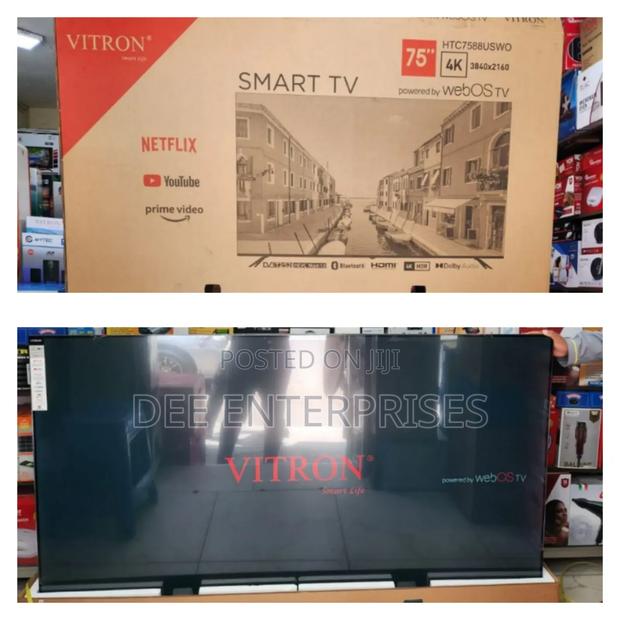 Vitron 75" Inch Smart Webos Frameless Tv - main view