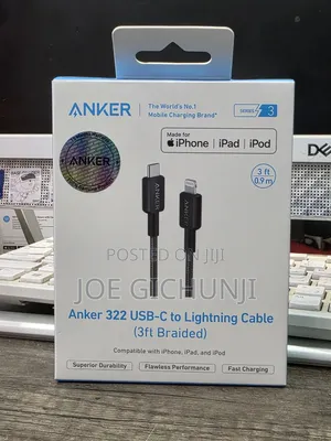 Anker Usb C To Lightning Cable, Upcycled-braided Usb C To Lightning