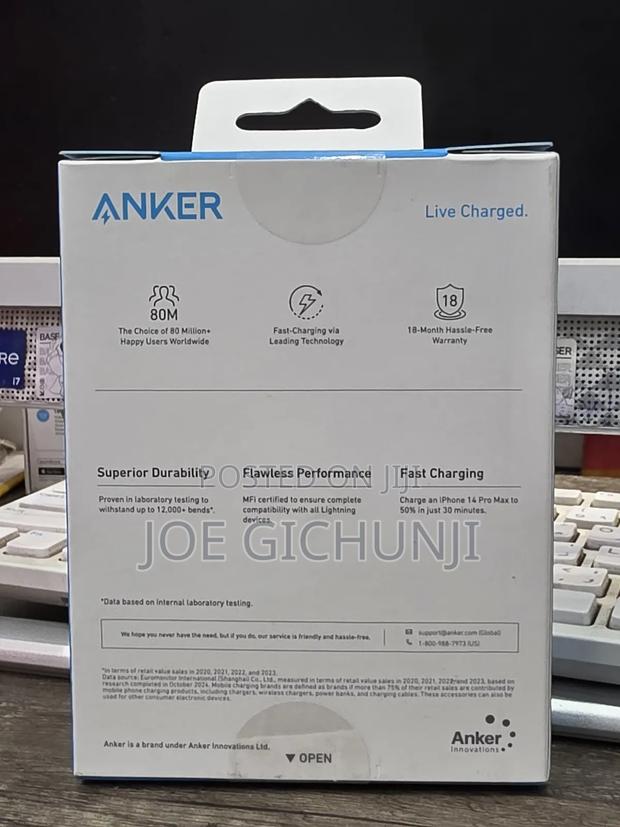 Anker Usb C To Lightning Cable, Upcycled-braided Usb C To Lightning - thumbnail 2