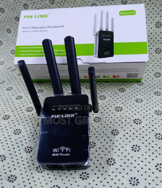 Pixlink Wifirepeater Wifi Extender Mini Router300 MBPS High Connection - main view