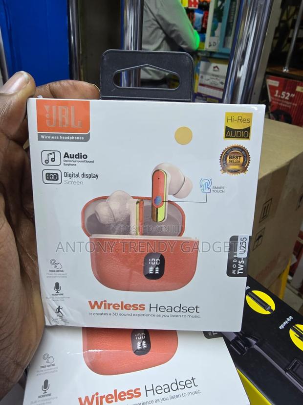 Jbl Tws-u255 Wireless Headphones With Hi-res Audio & Touch Control - main view