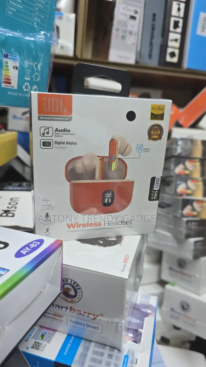 JBL Bluetooth 5.4 Wireless Earphones With 3d Stereo Surround Sound