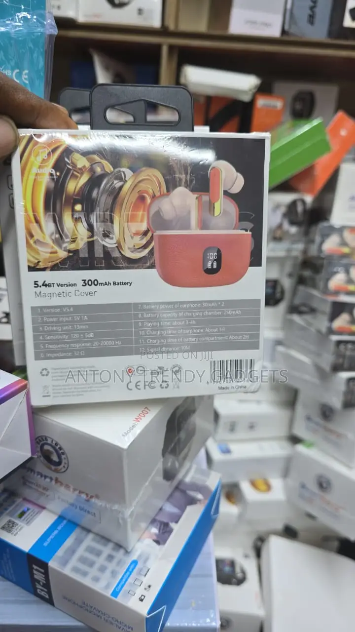 JBL Bluetooth 5.4 Wireless Earphones With 3d Stereo Surround Sound
