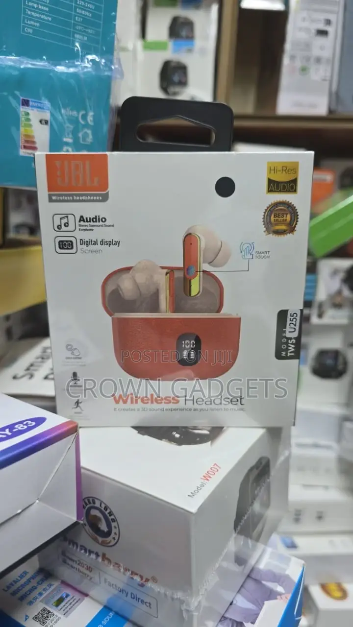 JBL TWS-U255 Wireless Headphones With Hi-Res 3d Audio