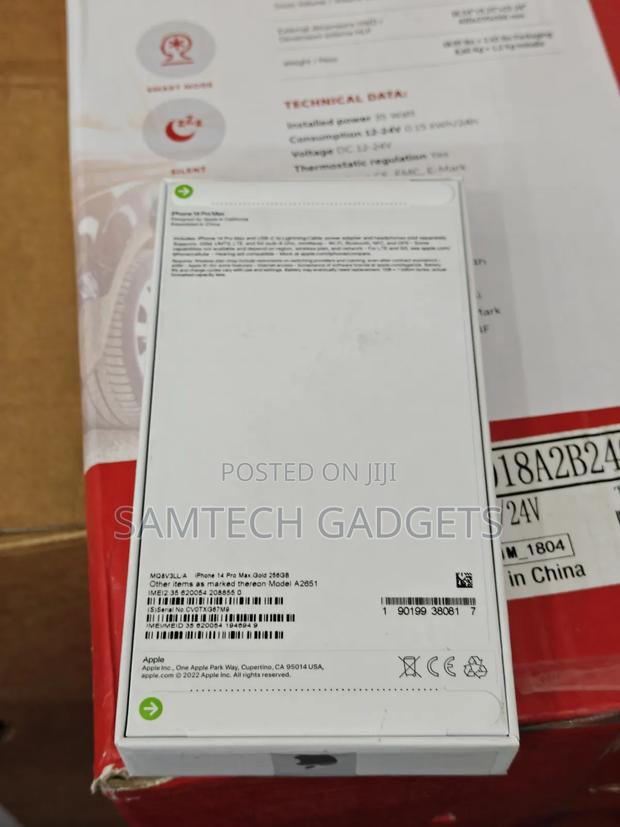 New Apple iPhone 14 Pro Max 256 GB Gold - thumbnail 3