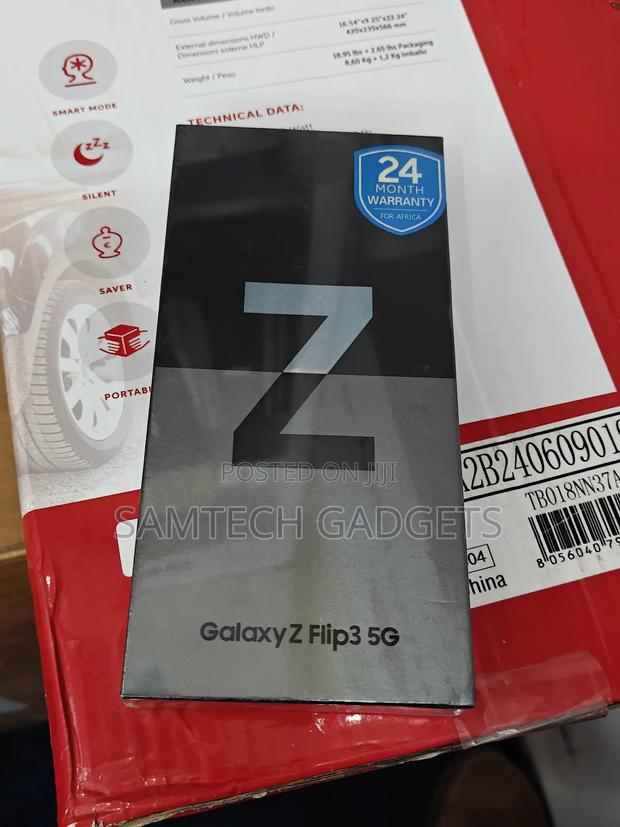 New Samsung Galaxy Z Flip3 5G 256 GB Black
