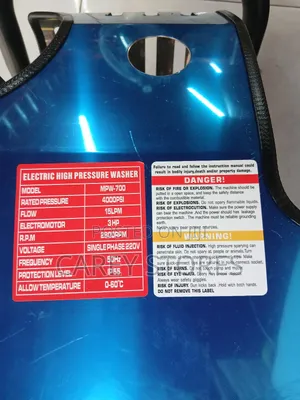 Milano High Pressure Washer