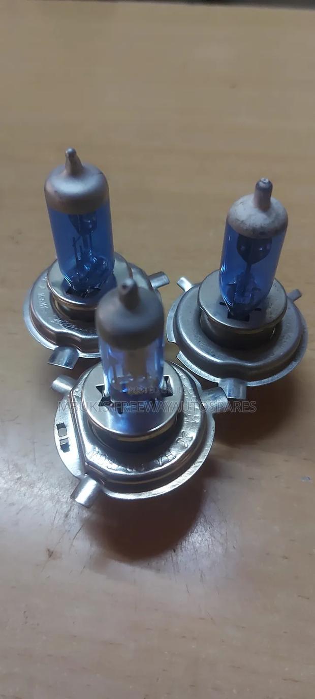 Headlight Bulbs H4 Blue