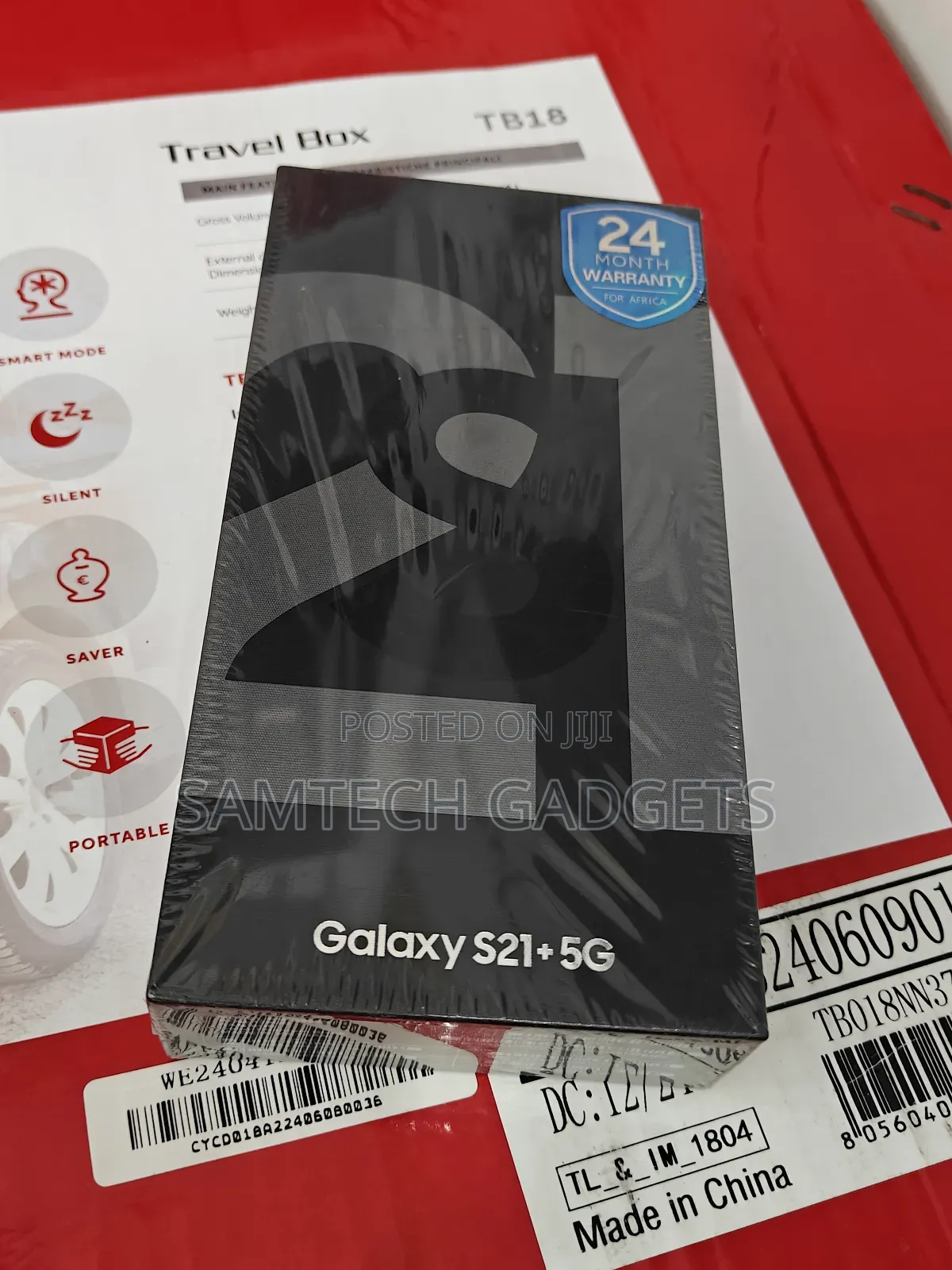 New Samsung Galaxy S21+ 5G 256 GB Silver