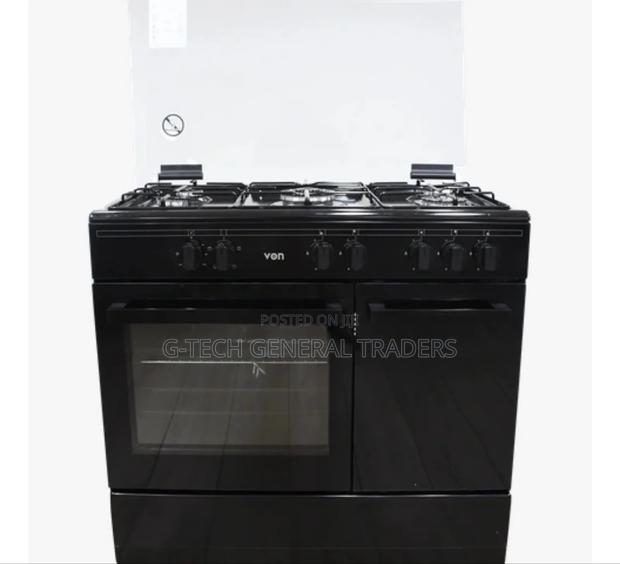 Von 5 Burner Free Standing 60*90 Oven Cooker