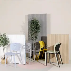 Hotel Chair; Vibrant Plastic Dining Chair for Restaurants