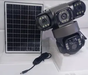 Advanced Surveillance-V380 Pro Hd 3 Screens 4g Solar Camera 6mp
