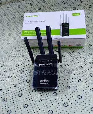 Pix Link Mini Router /Wifi Range Extender Dual Lan Porteasy to Install - thumbnail 2