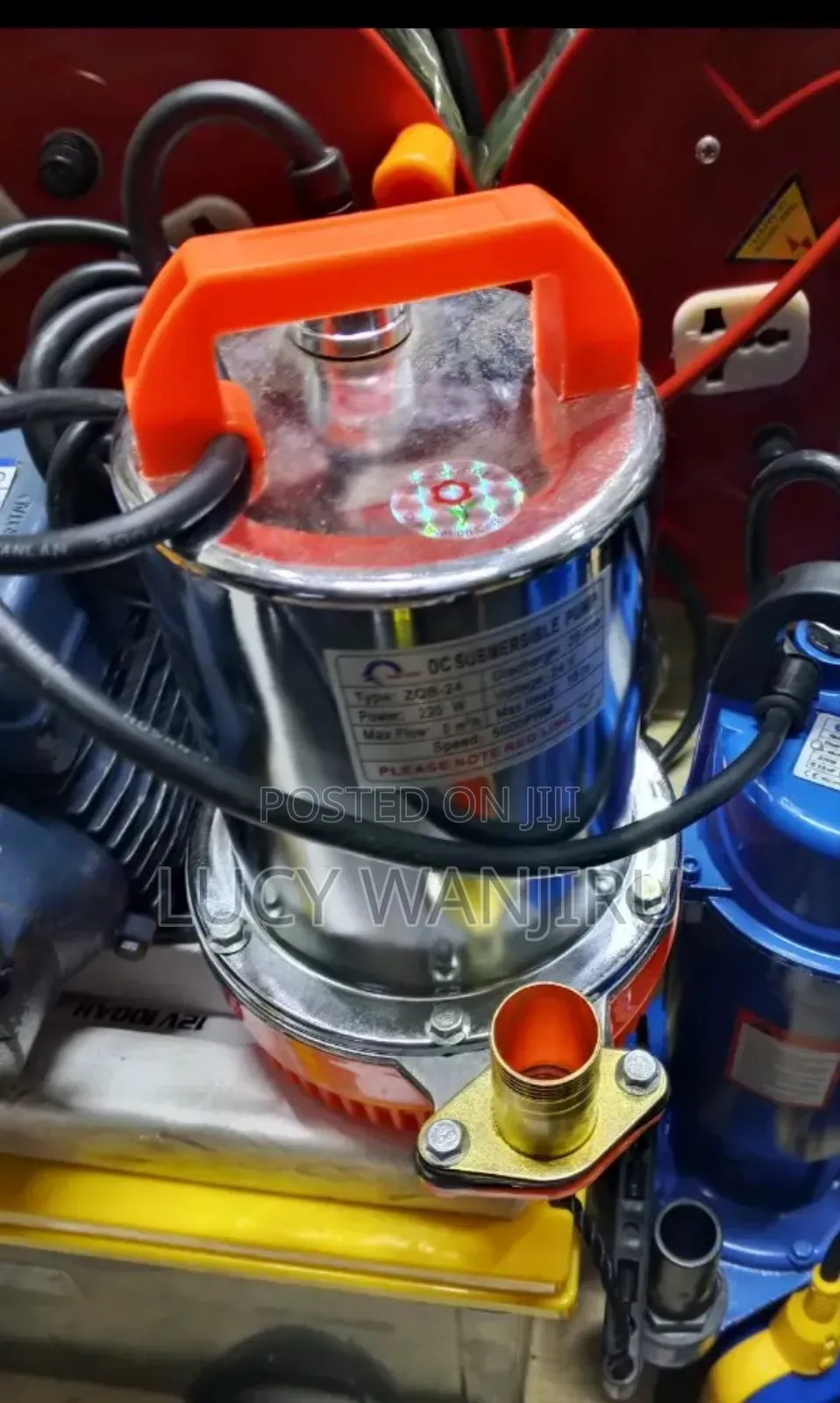 15 M Dc Sbmersible Solar Water Pump/ 220w Submersible Solar Pump