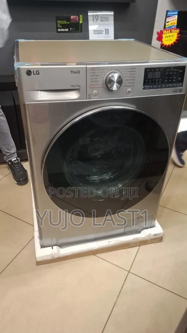 Lg 10.5/7kg | Wash+Dry | Ai Direct Drive | Steam | ThinqtmF4v5rgp2t
