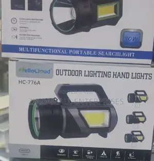 Hc-776a Rechargeable Torch – Eco-Friendly Lighting on the Go