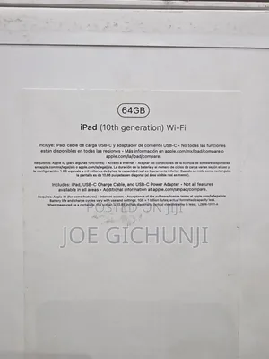 New Apple iPad (2022) 64 GB Silver