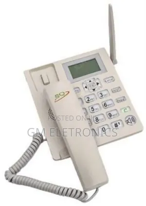 Sq Ls820 GSM Dual Sim Fixed Wireless Desktop Phone-Sms, Call M-Pesa.