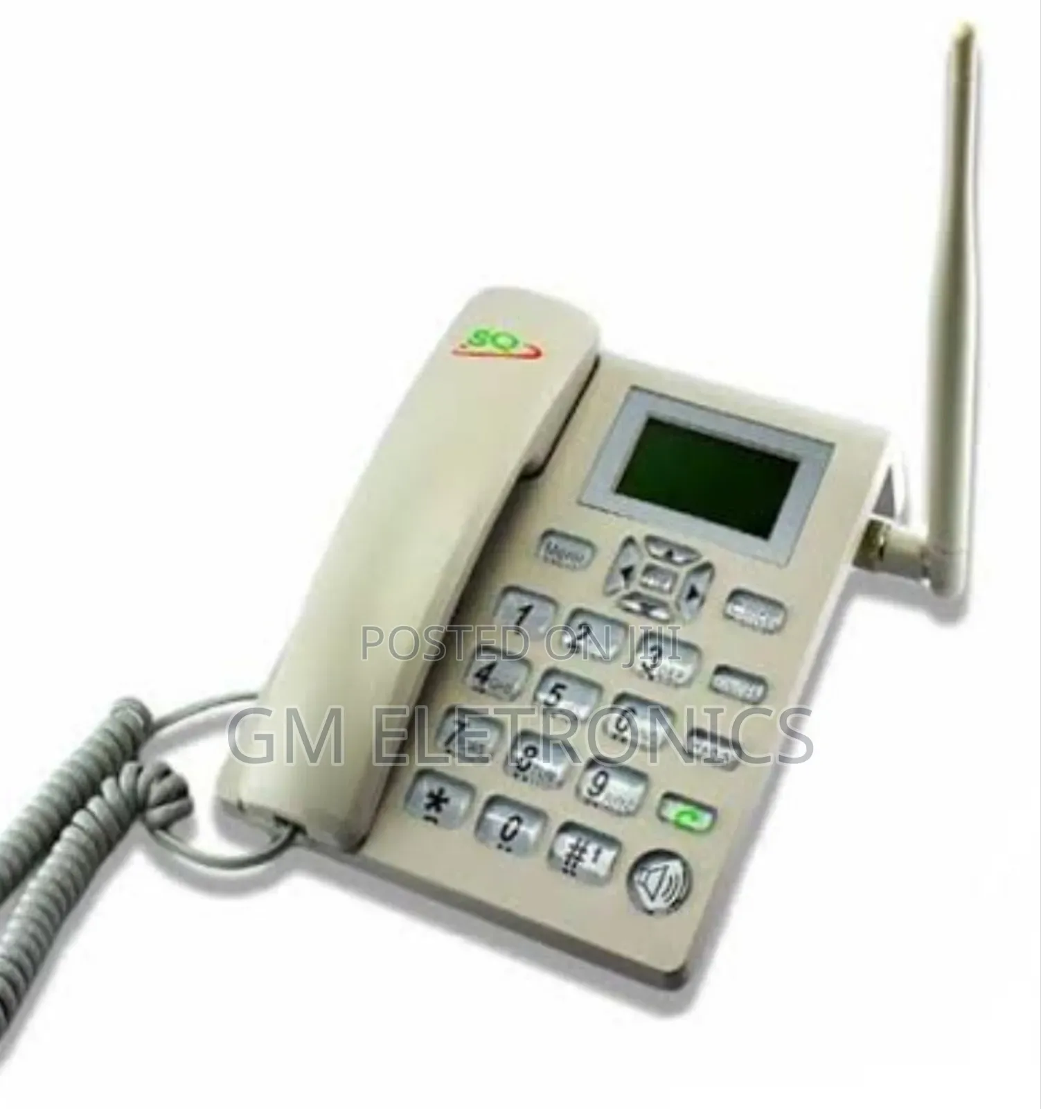 Sq Ls820 GSM Dual Sim Fixed Wireless Desktop Phone-Sms, Call M-Pesa.